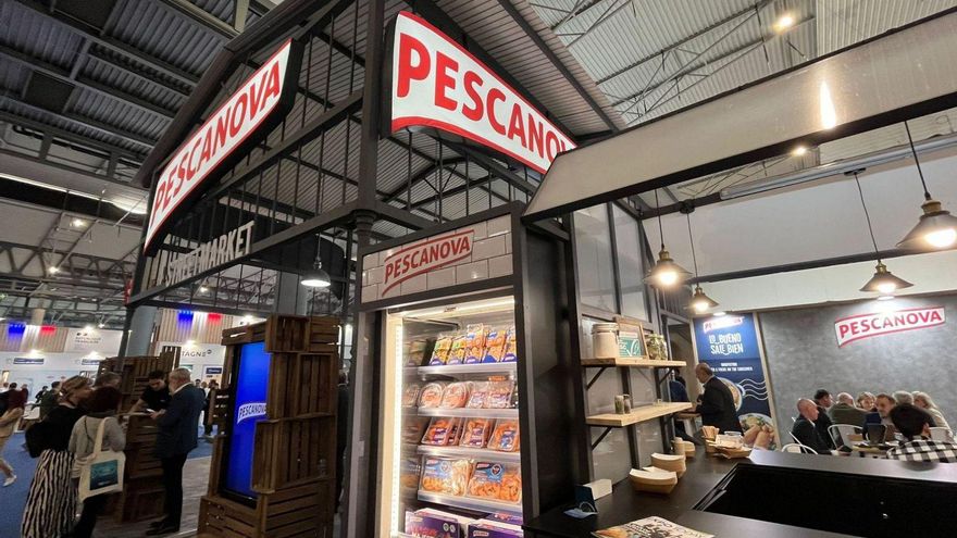 Stand de Nueva Pescanova en la pasada Seafood de Barcelona.