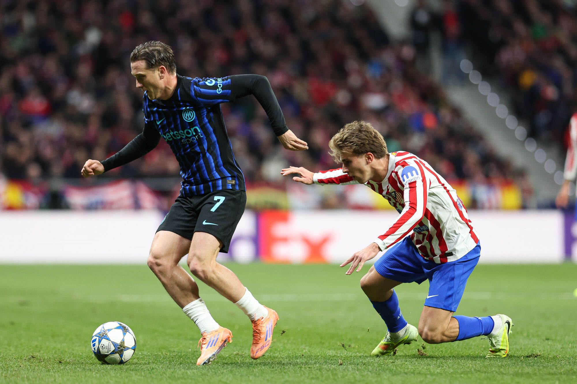 Champions League: Atlético de Madrid - Inter de Milán, en imágenes.