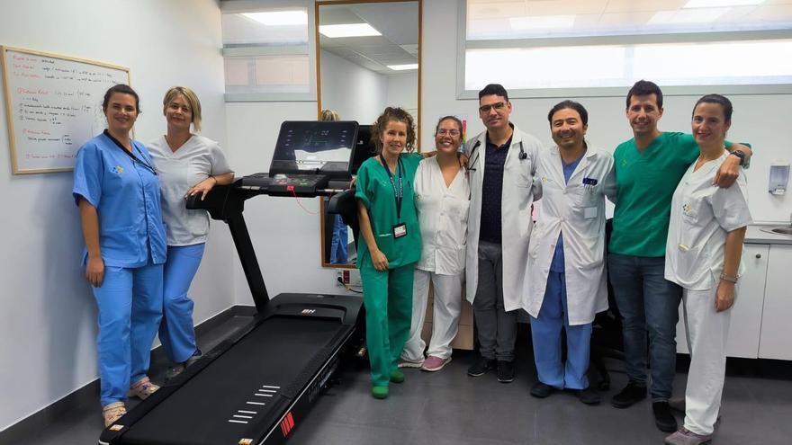 El Hospital General de Fuerteventura implanta un programa de rehabilitación respiratoria