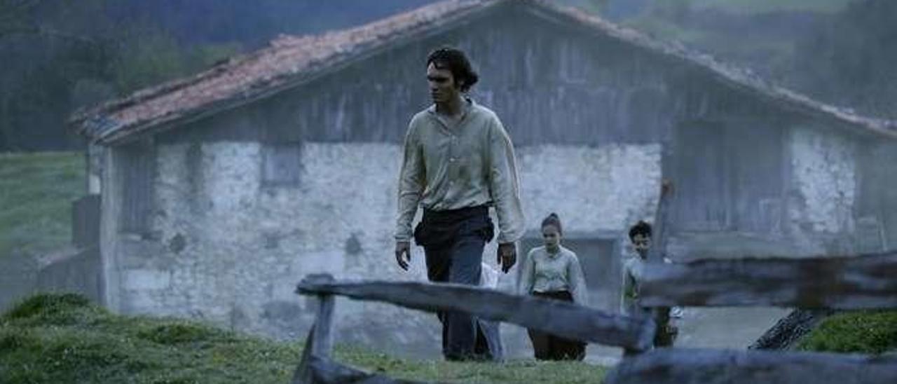 Eneko Sagardoy obtuvo el Goya al actor revelación por &quot;Handia&quot;.