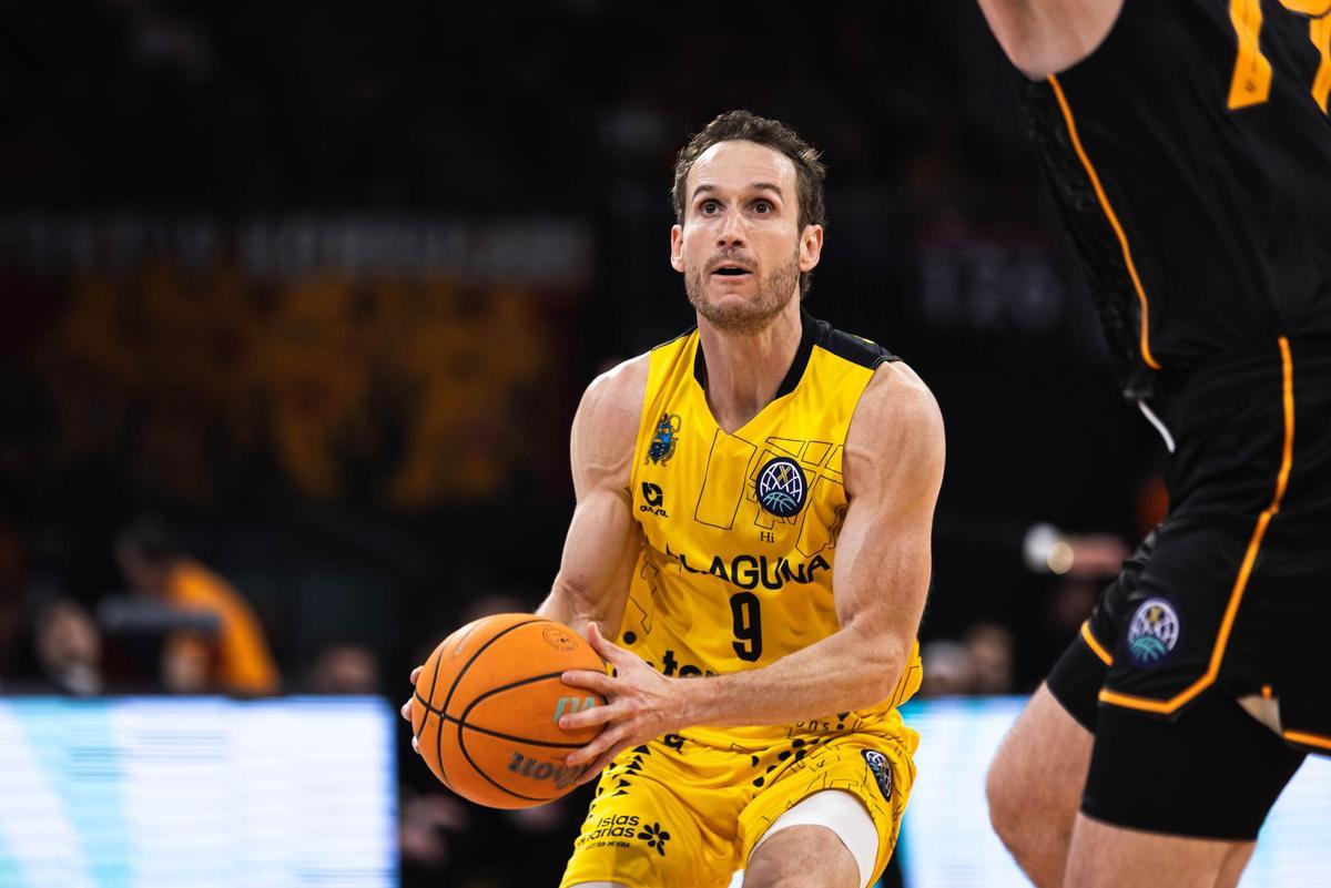 Marcelinho Huertas, en el segundo partido de la eliminatoria.
