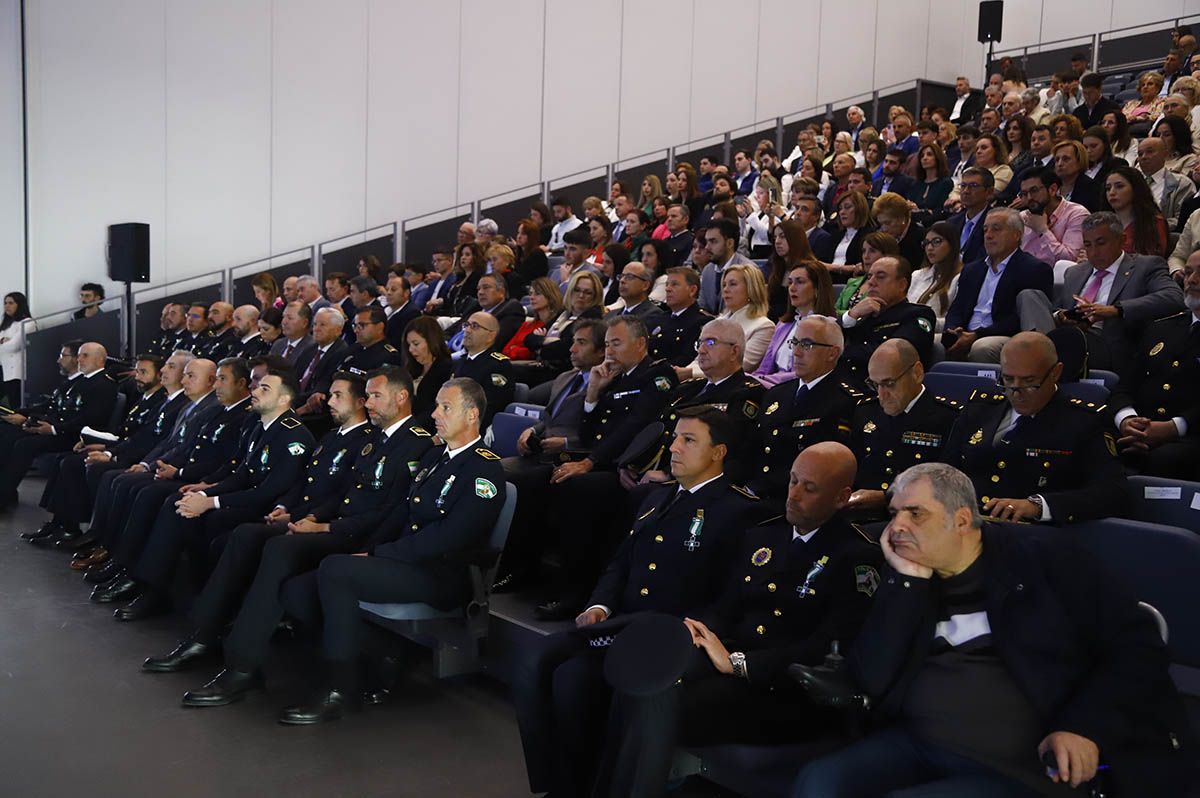 Entrega de medallas a mérito de la Policía Local de Andalucía en Córdoba