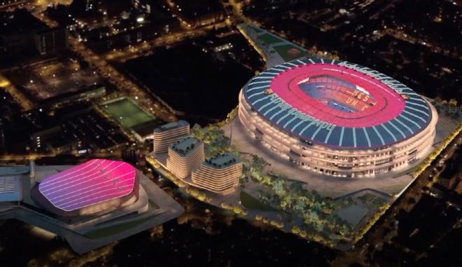 Las imágenes del futuro Camp Nou del proyecto de Laporta