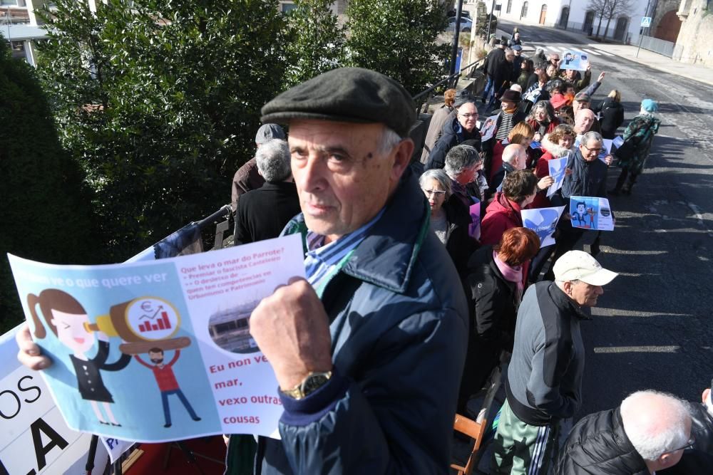 Manifestación por las obras en La Solana