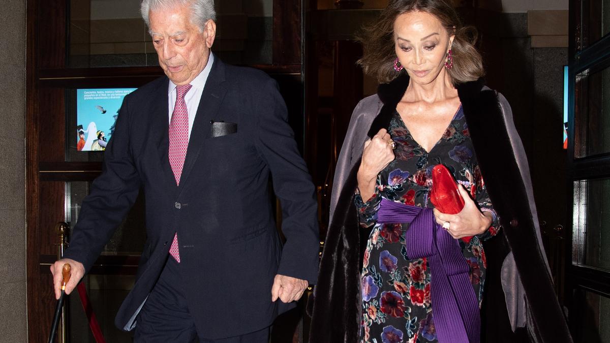 Vargas Llosa confirma su ruptura con Isabel Preysler y desmiente que fuera por celos