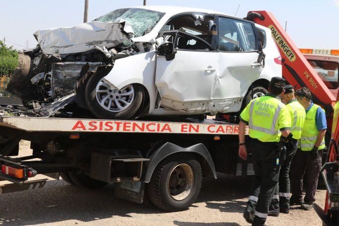 Dos fallecidos en un accidente en Coreses (Zamora)