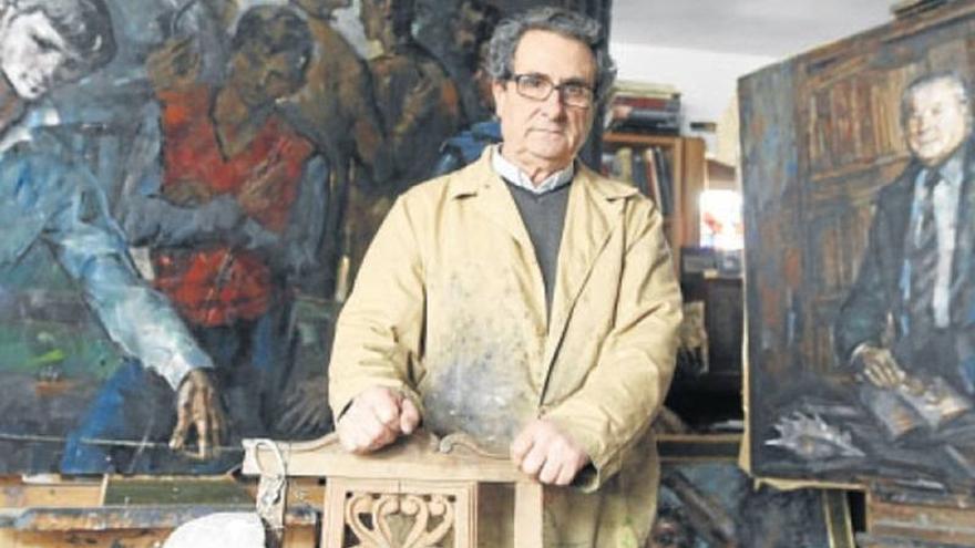 Juan Hidalgo del Moral: &quot;El arte es toda mi vida, no sé qué hubiera sido de mí sin ser pintor&quot;