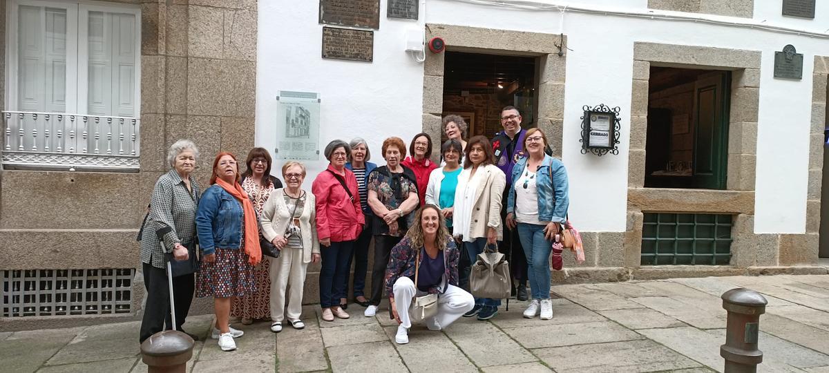 Las integrantes del club de lectura grovense.