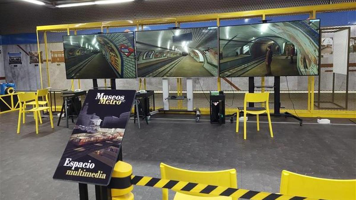 La Comunidad de Madrid consolida en 2025 la red de Museos de Metro con 125.000 visitantes.