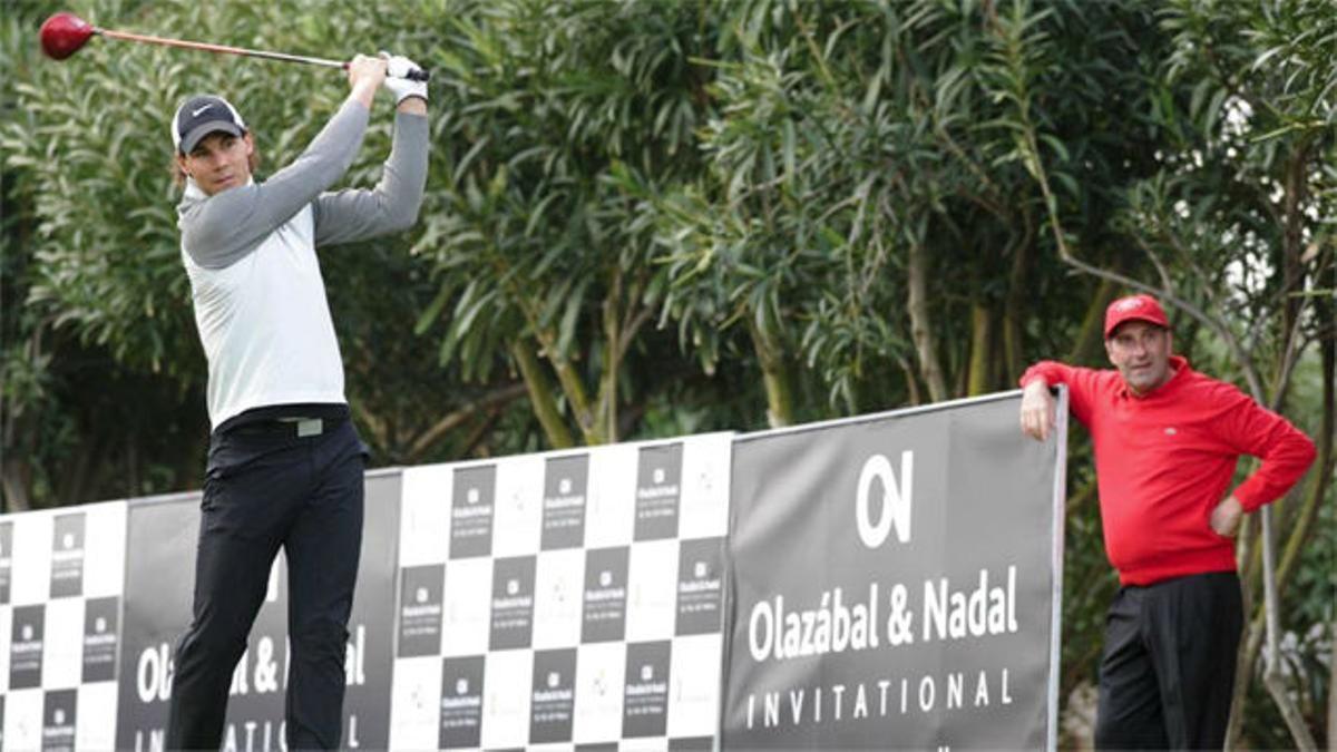 Nadal donará los beneficios del "Nadal & Olazabal" a las víctimas de inundaciones