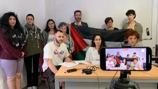 La Red Universitaria por Palestina de Murcia pide a la UMU que materialice su compromiso con la paz