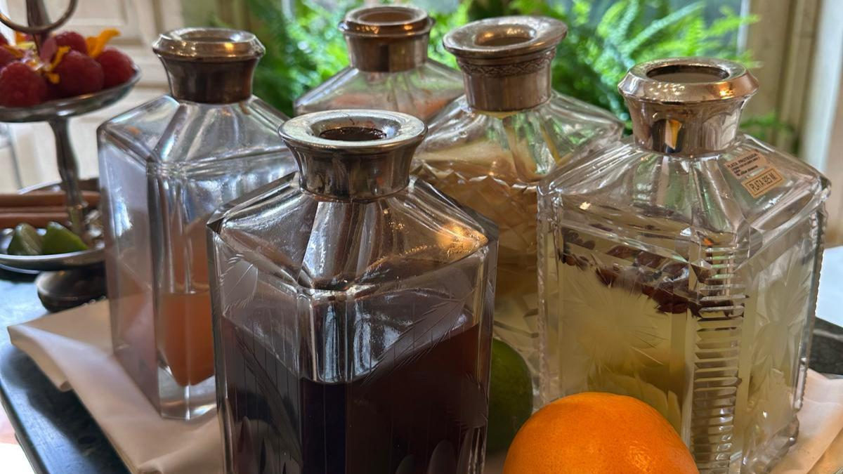 Selección de vermuts artesanales de El Jardín de Orfila, pensados para maridar con las gildas de autor de Mario Sandoval.