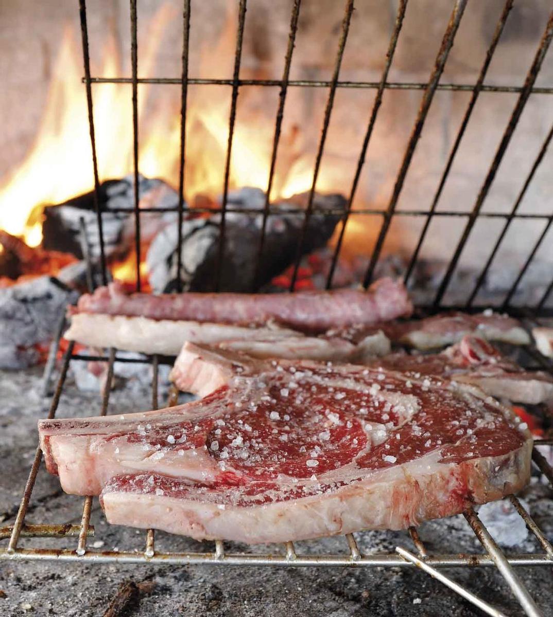 Carnes a la brasa, Garcés