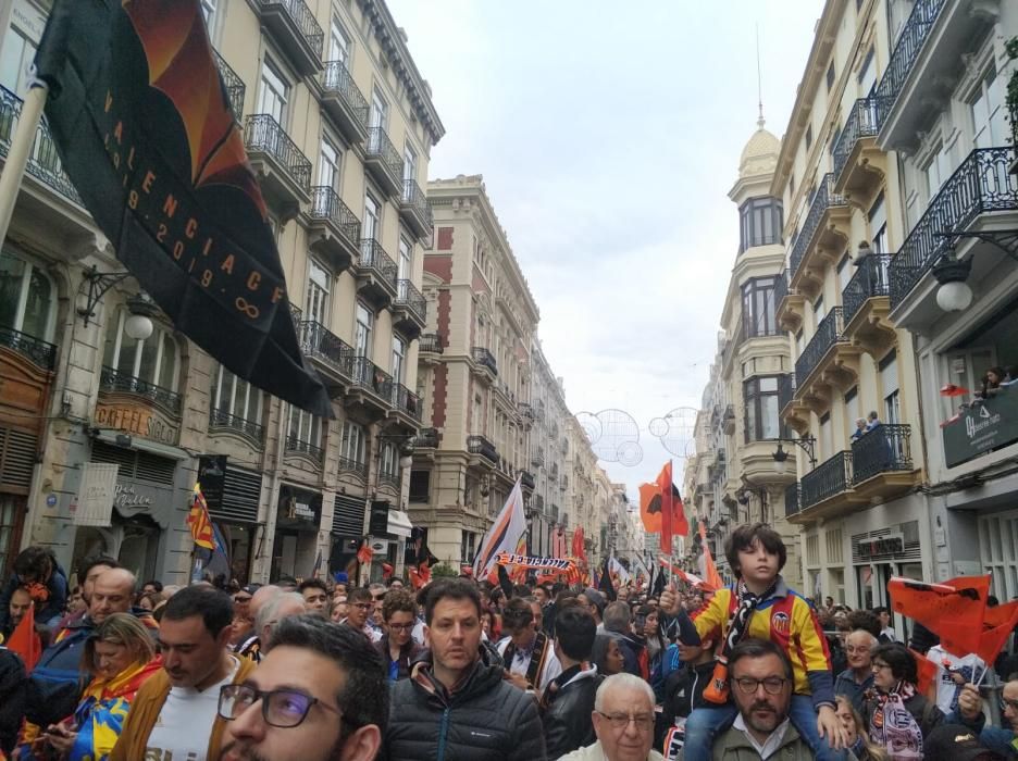 Las imágenes de la celebración del Centenario del Valencia CF