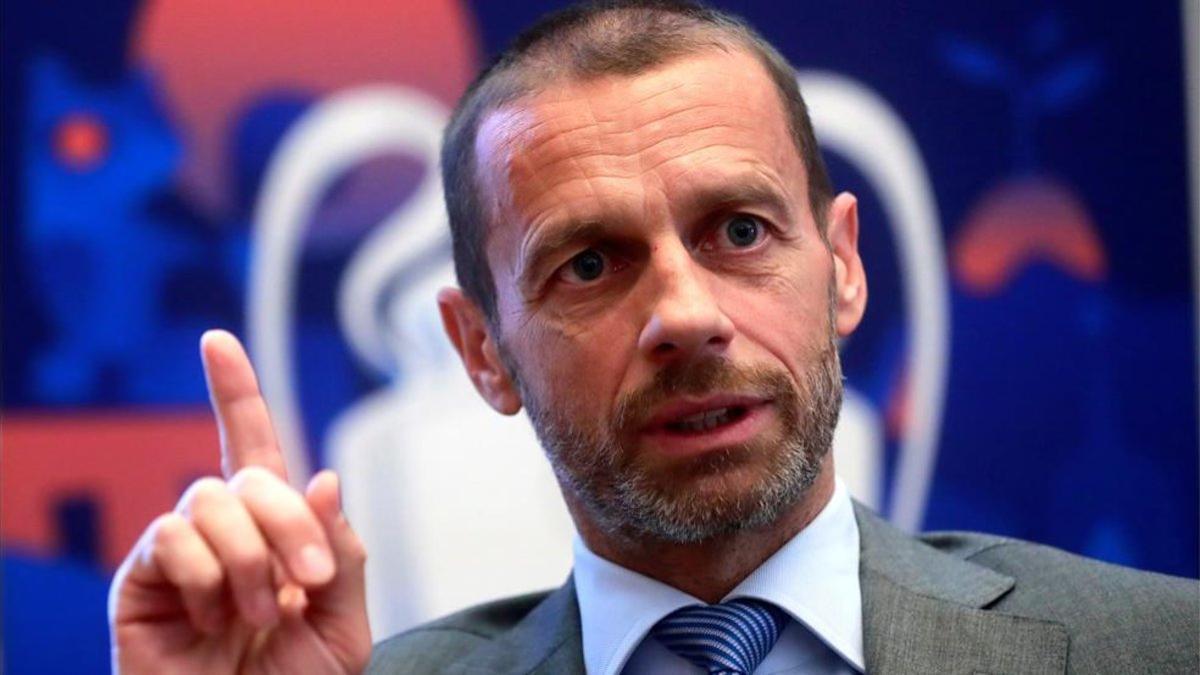 La UEFA, que preside Ceferin, ya ha confeccionado el protocolo