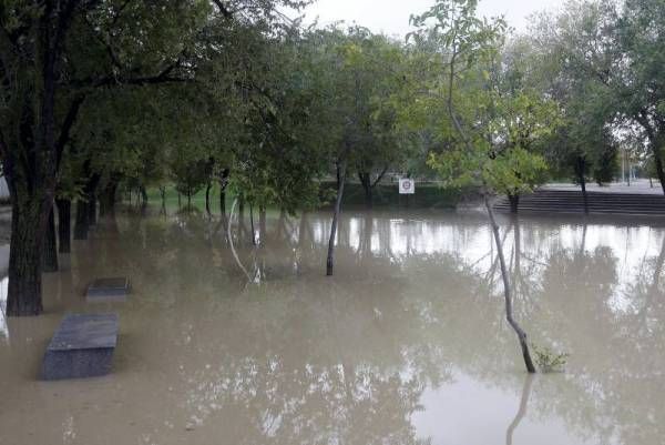 Fotogalería: Imágenes del temporal en Montañana, Zuera y Zaragoza capital