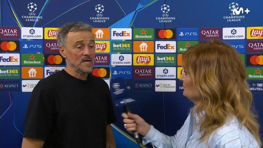 Luis Enrique: "Hicimos historia el año pasado y queremos continuar con esa historia este año...".
