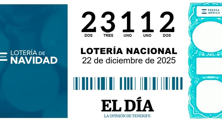 El quinto premio de la Lotería es el 23112 y se vende en una veintena de administraciones en toda España