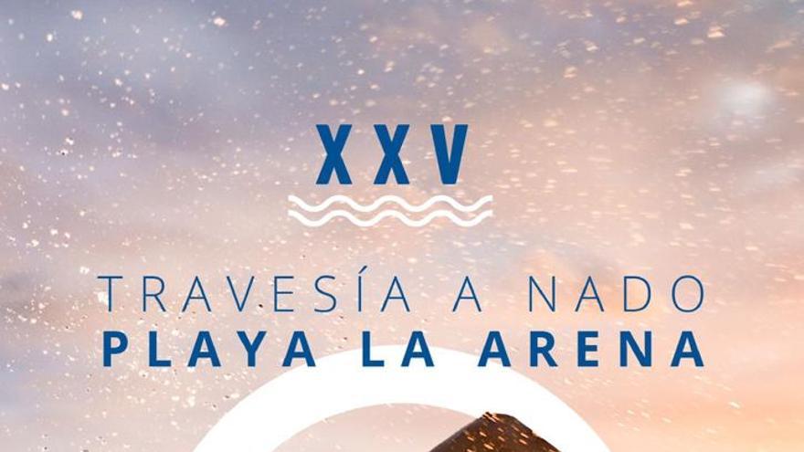 Cerca de 300 nadadores participarán este sábado en la XXV edición de la Travesía a Nado Playa de La Arena-Puerto de Santiago