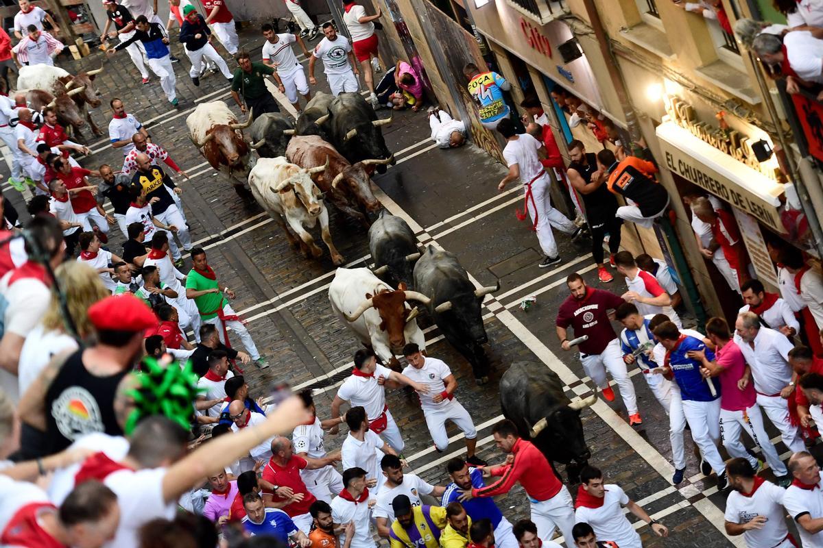 Segundo encierro de los Sanfermines 2023