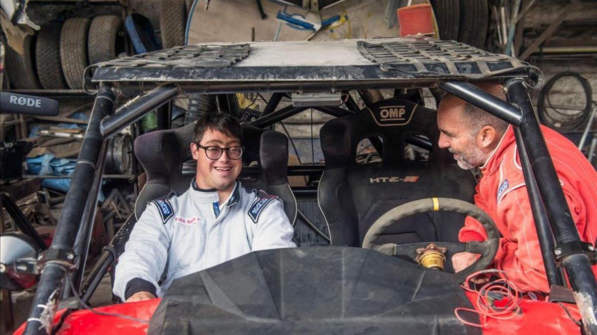 Lucas Barrón es el primer participante con síndrome de Down en el Dakar