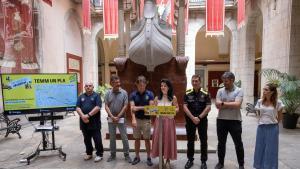 Presentación del plan de movilidad, seguridad y impieza para el paso del Tour por Tarragona, el 5 de julio.