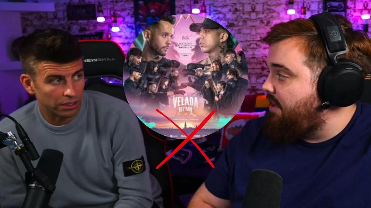 Piqué e Ibai separan sus caminos en la Velada del Año V