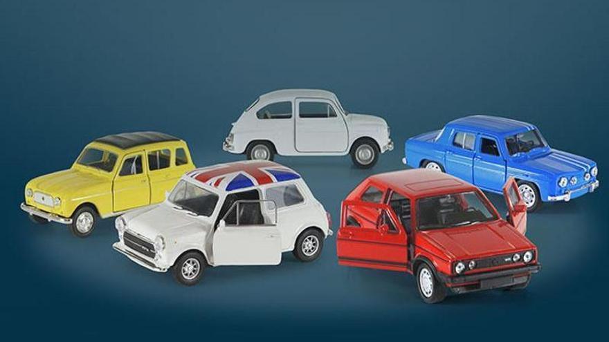 La colección de Coches Clásicos está compuesta por 12 modelos diferentes de automóviles de época