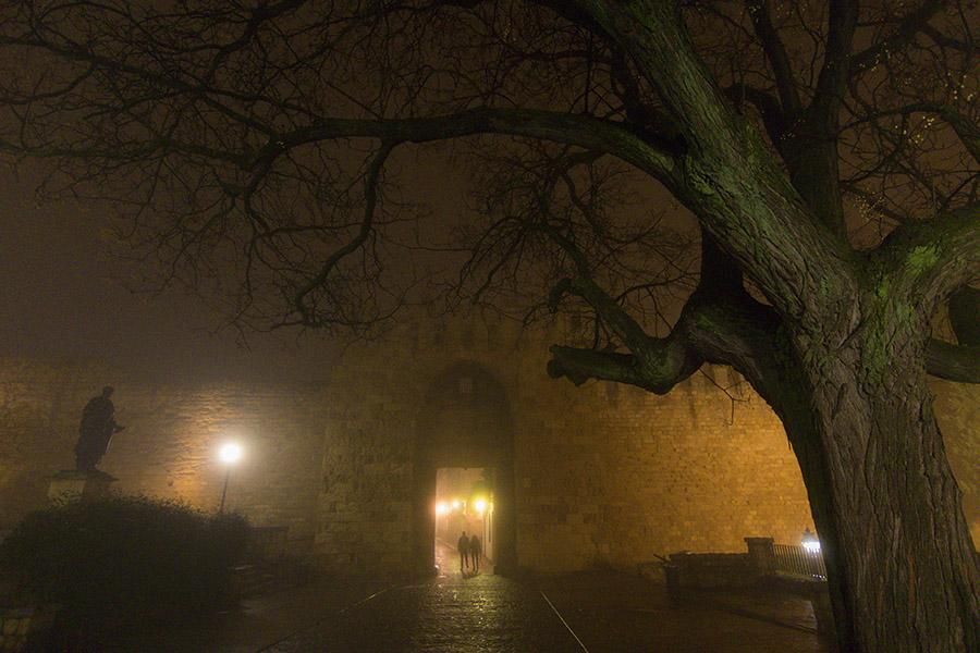 Noche de niebla en Córdoba