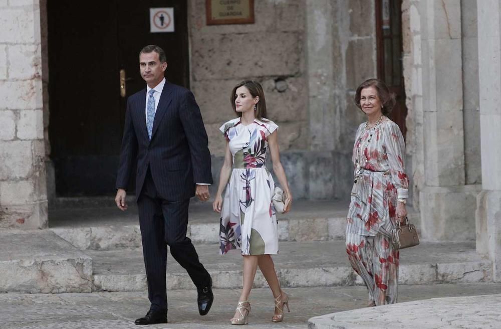 Cóctel de Felipe VI en la Almudaina