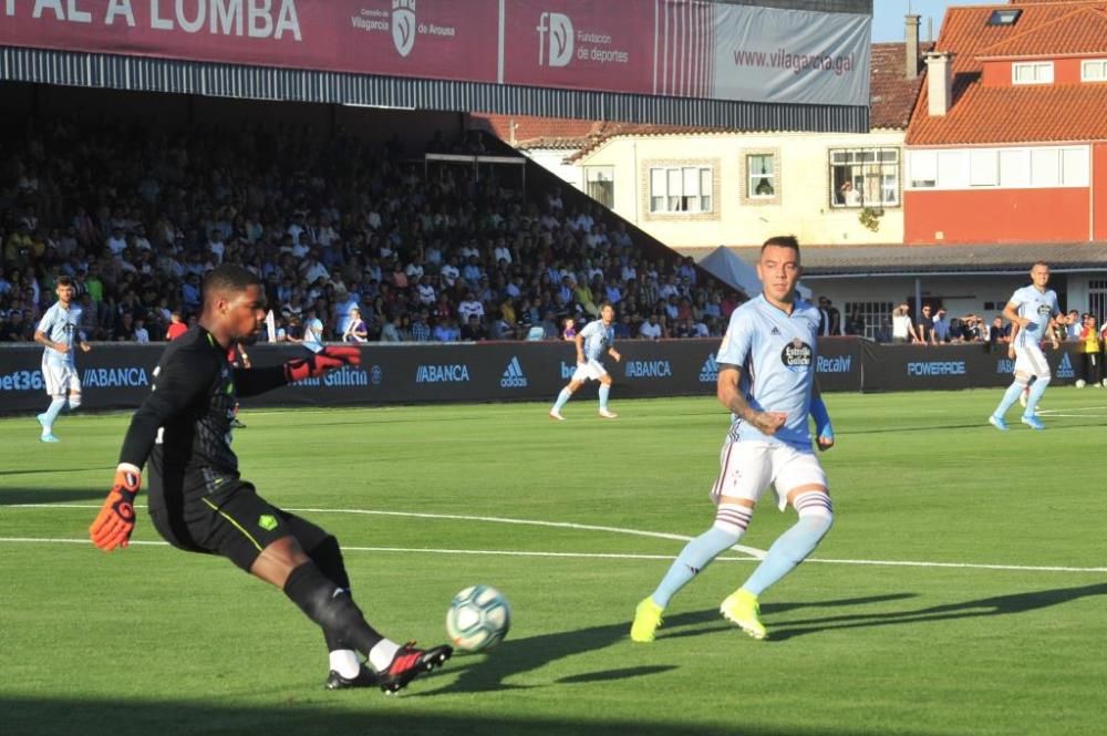 El Celta bate al Lille por la mínima en A Lomba