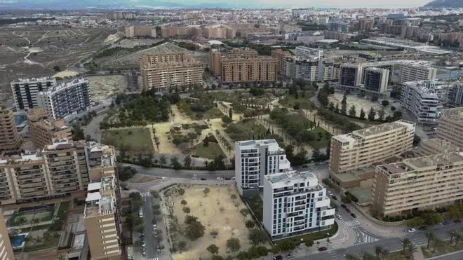 Un millón de euros para mejoras en el parque del PAU 1 y en Lo Morant