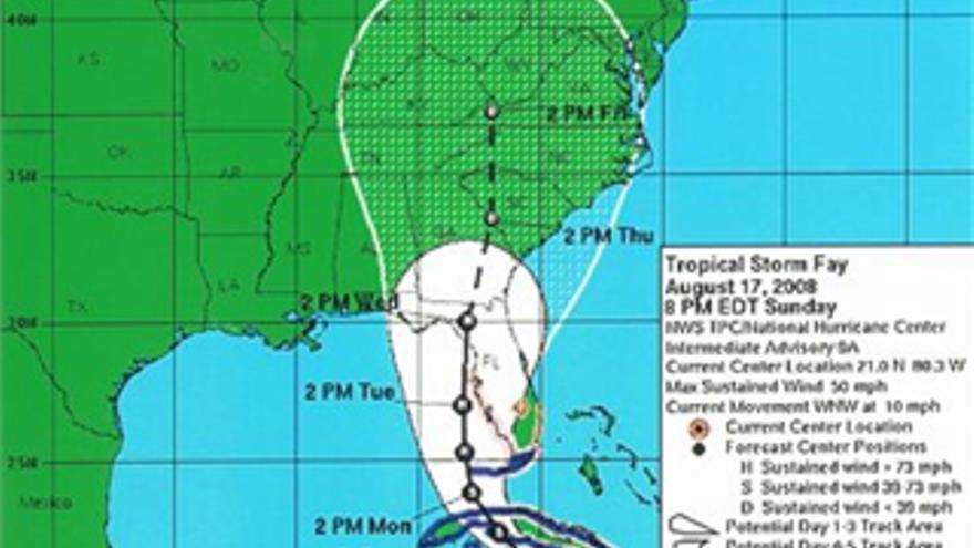 La tormenta tropical &quot;Fay&quot;, causa al menos 54 muertes