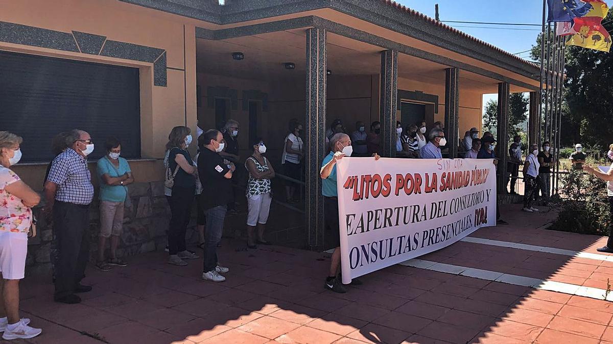 Octava concentración “Litos por la Sanidad Pública”. | Cedida