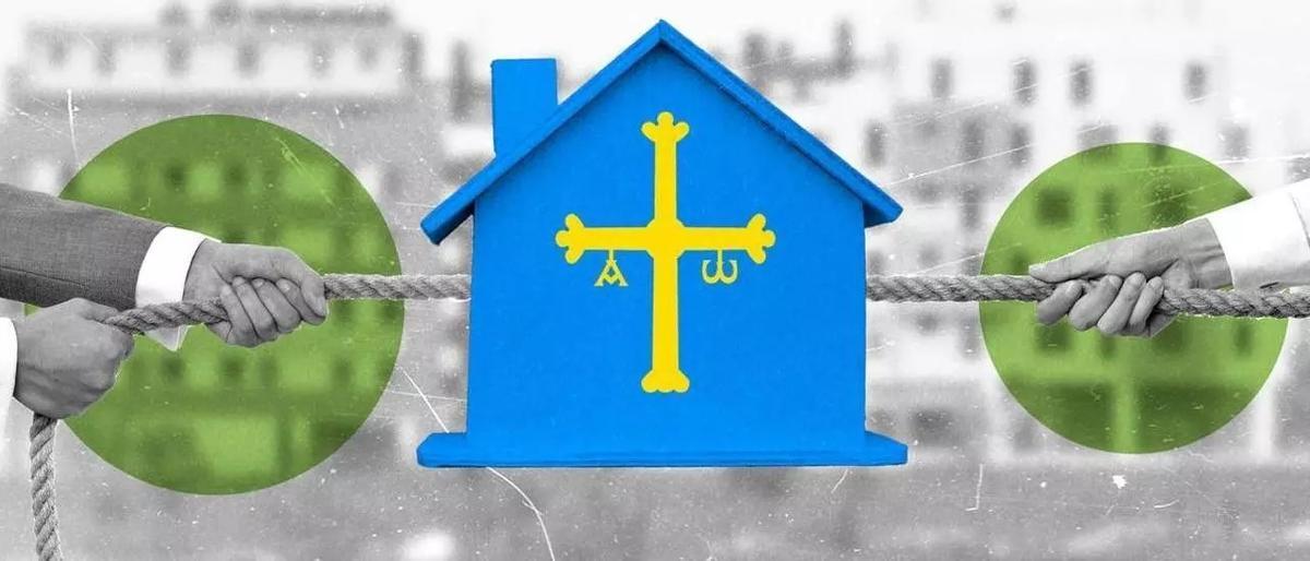 Zonas tensionadas en Asturias.