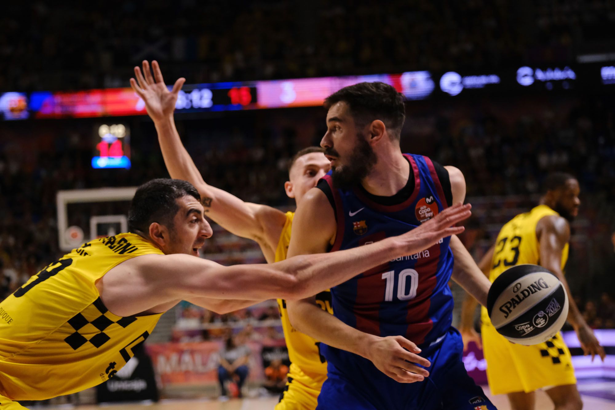 Barcelona - Lenovo Tenerife, semifinal de la Copa del Rey 2024.