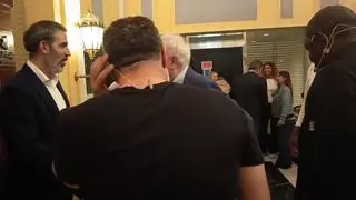 Bozidar Maljkovic y parte de la plantilla del Unicaja 2000/01 rememoran su victoria en la Copa Korac