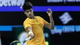 Alcaraz no da opciones de sorpresa a Fonseca y accede a tercera ronda del Miami Open