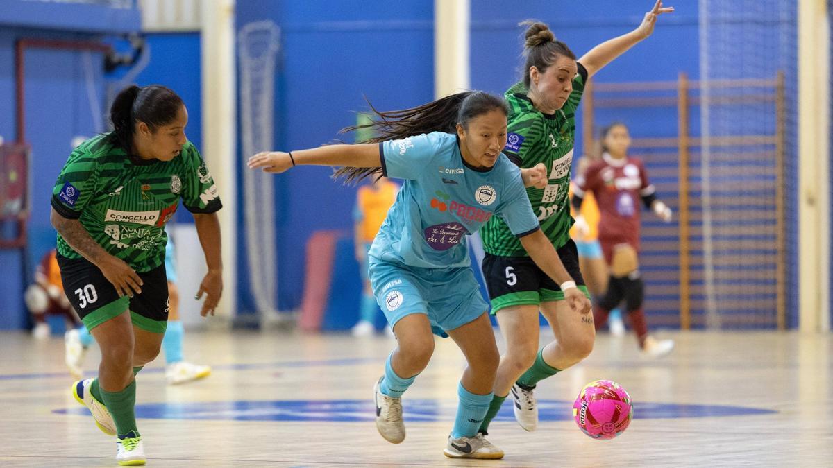 Un partido anterior del Bembrive.