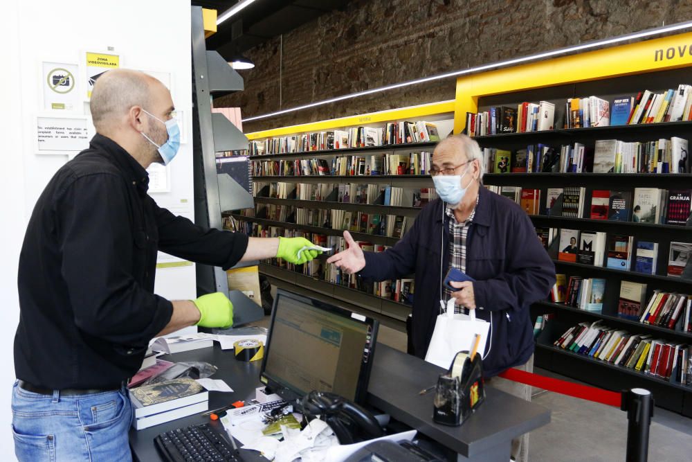 Apertura de librerías en Málaga con la fase 0.