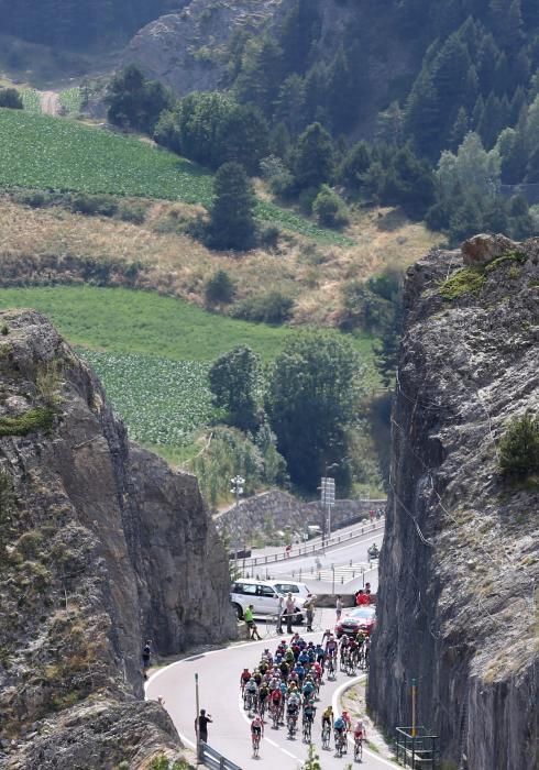 Las imágenes de la octava etapa de la Vuelta a España.