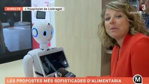 La entrevista al robot de Alimentaria.