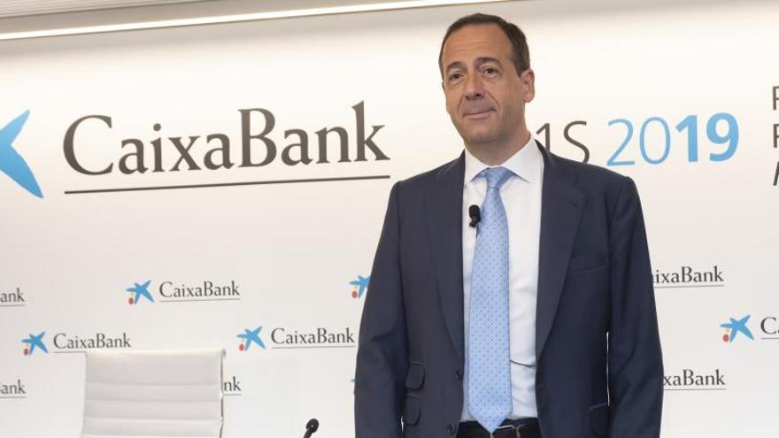 Gonzalo GortÃ¡zar, consejero delegado de CaixaBank.