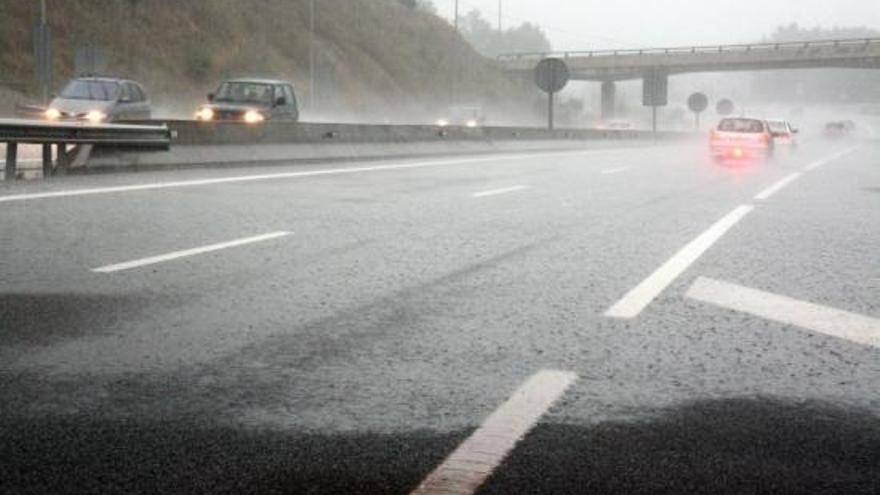 La tempesta ha anat acompanyada de vent