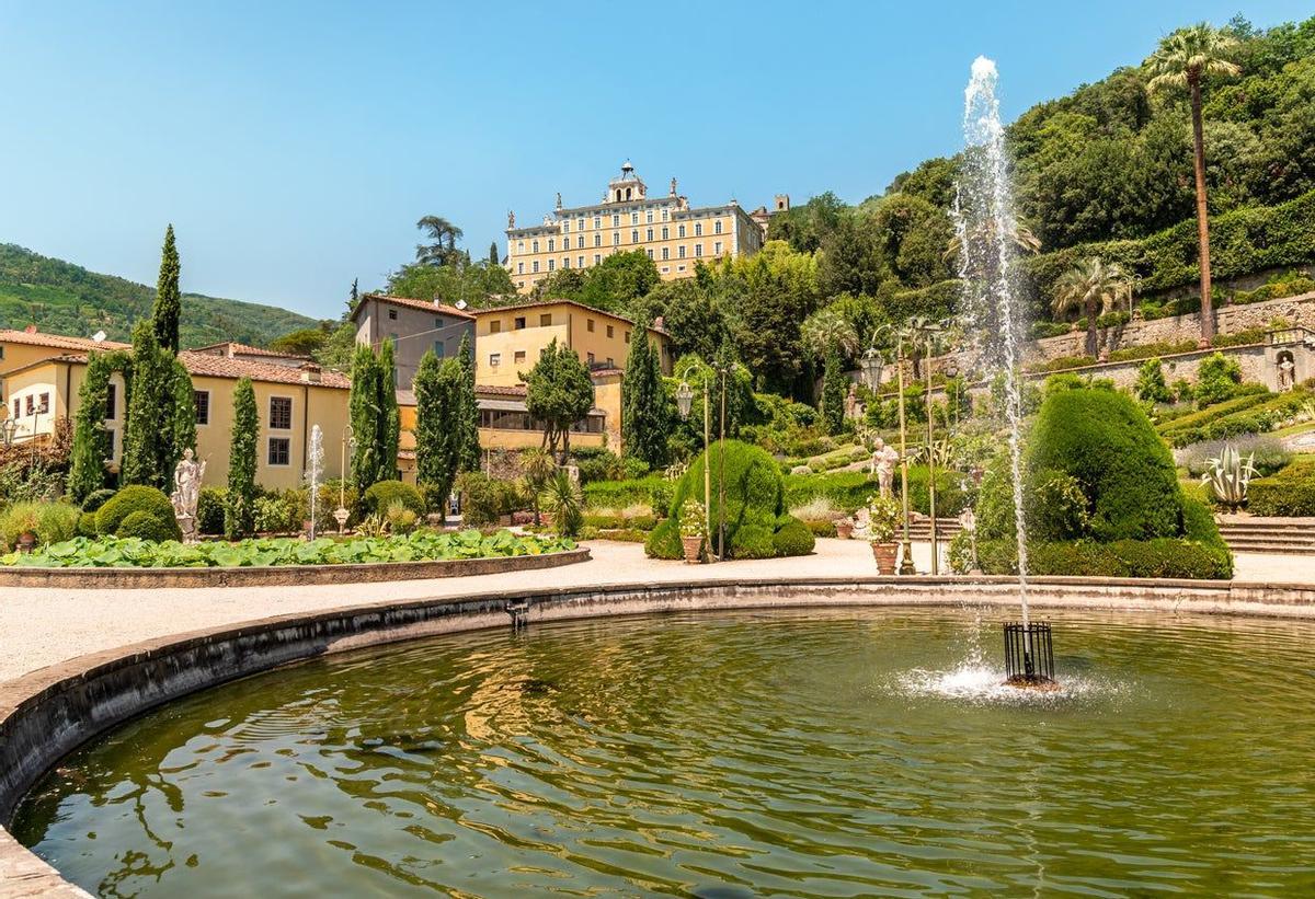Jardín histórico de Garzoni, Italia, Collodi pueblo Pinocho