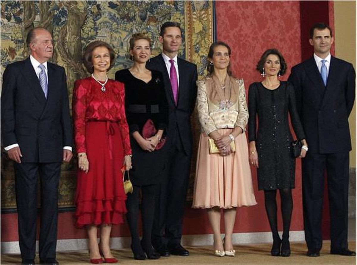 Primera imatge de la Casa Reial sense Marichalar.