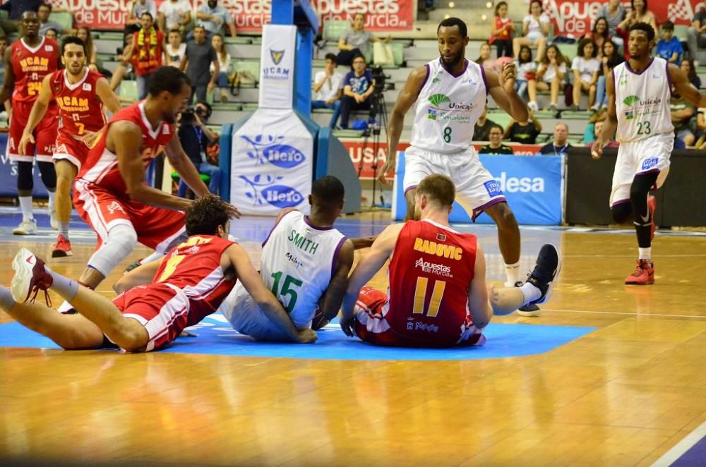 Baloncesto: UCAM Murcia - Unicaja Málaga