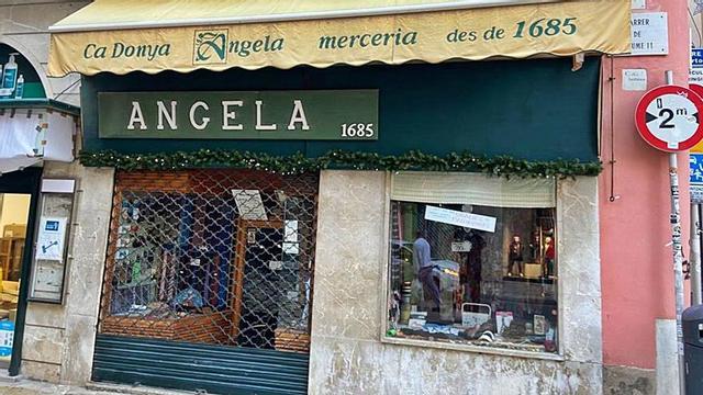 La tienda más antigua, Ca Donya Àngela, agradece a las mallorquinas la Medalla de Oro