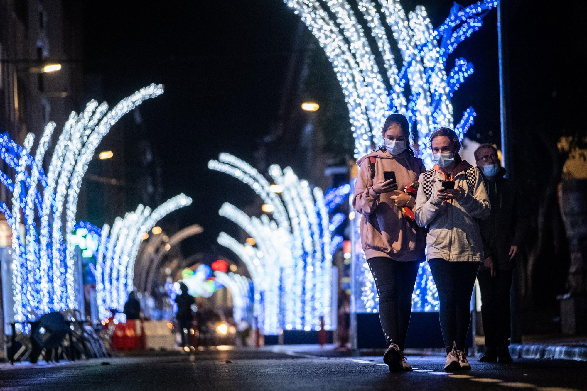 Encendido navideño en La Laguna