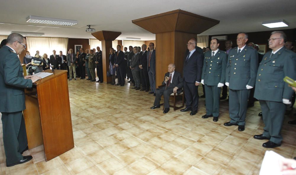 Celebración del 172 aniversario de la Guardia Civil en Castelló